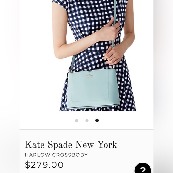 Kate spade Harlow crossbody blue - Picture 8 of 9